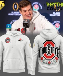 Ohio State Buckeyes Rose Bowl Game Champions Grey Hoodie