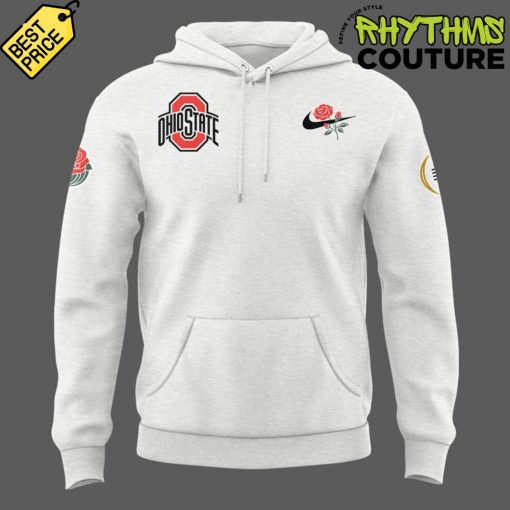 Ohio State Buckeyes Rose Bowl Game Champions Grey Hoodie