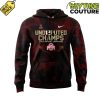 Ohio State Buckeyes Undisputed Champs Smoke Red Hoodie