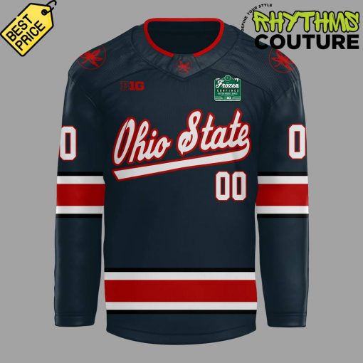 Ohio State Buckeyes Wrigley Field Frozen Confines Hockey Jersey