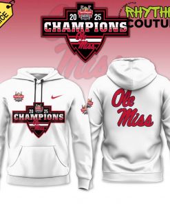 Ole Miss Rebels 2025 GATOR BOWL Champions White Hoodie