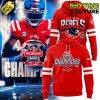 Ole Miss Rebels 2025 Gator Bowl Champions Red Hoodie