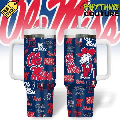 Ole Miss Rebels Hotty Toddy Stanley Tumbler