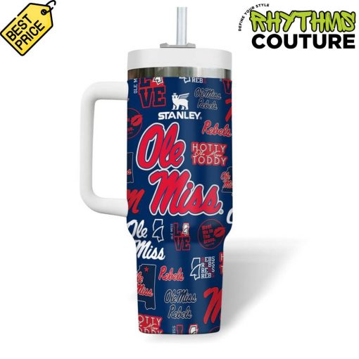 Ole Miss Rebels Hotty Toddy Stanley Tumbler