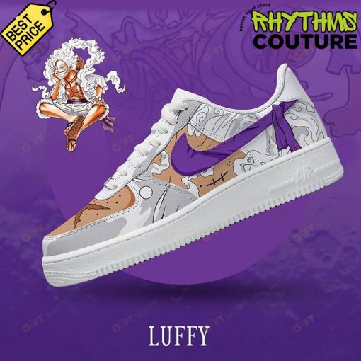 One Piece Luffy Gear 5 Air Force 1 Sneaker