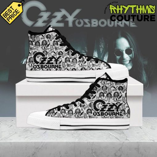 Ozzy Osbourne High Top Canvas Shoes