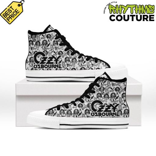 Ozzy Osbourne High Top Canvas Shoes