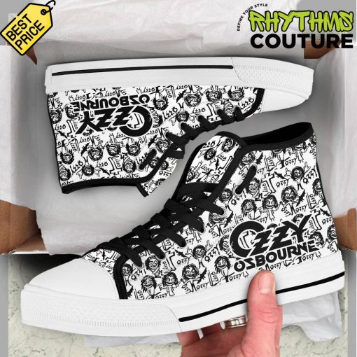 Ozzy Osbourne High Top Canvas Shoes