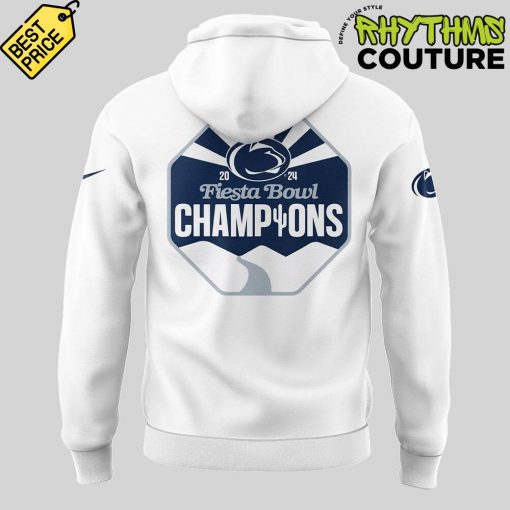 Penn State Nittany Lions 2024 Fiesta Bowl Champions White Hoodie