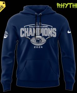 Penn State Nittany Lions 2024 Vrbo Fiesta Bowl Champions Navy Hoodie