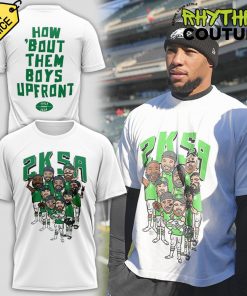 Philadelphia Eagles 2KSA White Tee