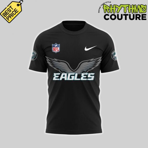 Philadelphia Eagles All Black Shirt