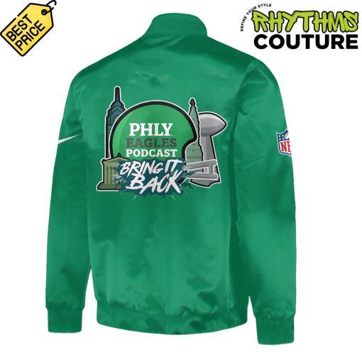 Philadelphia Eagles Bring It Back Limited Edition Bomber Jacket