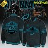 Philadelphia Eagles Carbon Black Fashion Game All Black Bomber Jacket