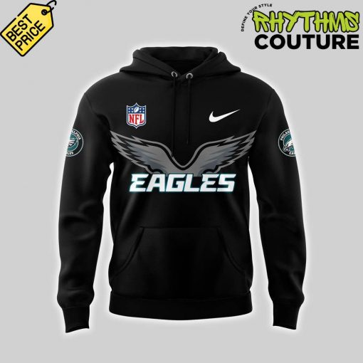 Philadelphia Eagles NFL All Black Hoodie