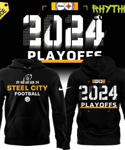 Pittsburgh Steelers Steel City NFL Playoffs Hoodie