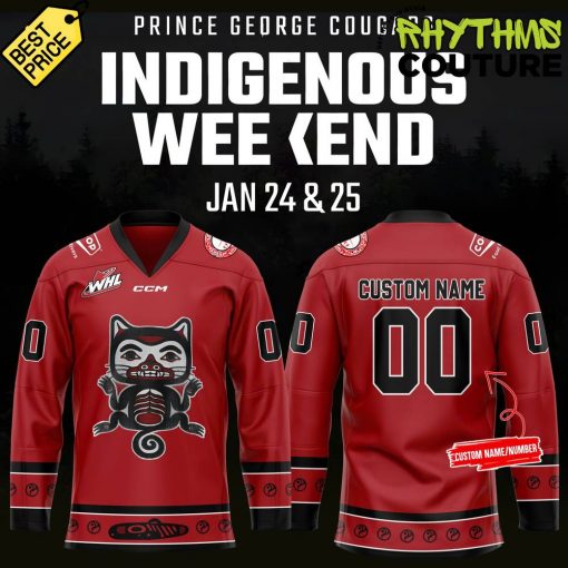 Prince George Cougars x 2025 Indigenous Weekend Limited Edition Jersey