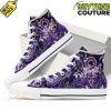 Prince Purple High Top Canvas Shoes