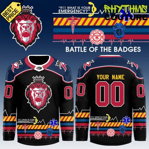 Reading Royals Battle of the Badges 2025 Hockey Jersey