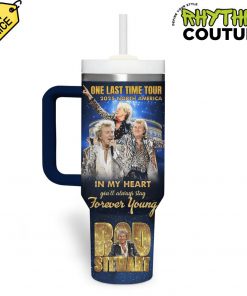 Rod Stewart One Last Time Tour 2025 Stanley Tumbler