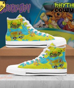 Scooby-Doo The Mystery Machine High Top Canvas Shoes