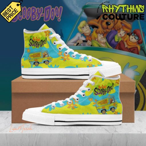 Scooby-Doo The Mystery Machine High Top Canvas Shoes