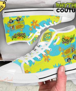 Scooby-Doo The Mystery Machine High Top Canvas Shoes