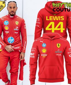 Scuderia Ferrari F1 Racing Lewis Hamilton Limited Edition Hoodie