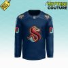 Seattle Kraken 2025 NHL Lunar New Year Year of Snake Hockey Jersey