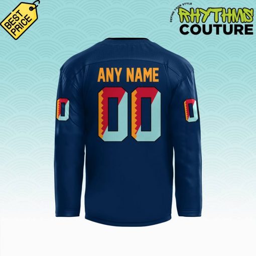 Seattle Kraken 2025 NHL Lunar New Year “Year of Snake” Hockey Jersey