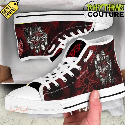 Slipknot Heavy Metal High Top Canvas Shoes