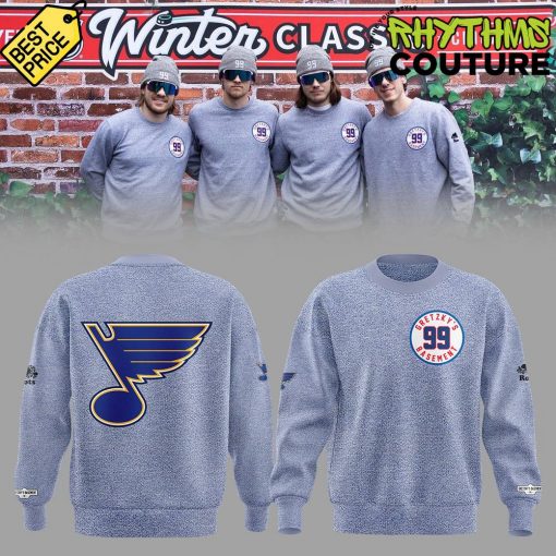 St. Louis Blues Gretzky’s 99 Basement Sweatshirt