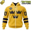 Sweden National Ice Hockey Team 4 Nations FaceOff 2025 Hoodie