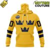 Sweden National Ice Hockey Team 4 Nations FaceOff 2025 Hoodie