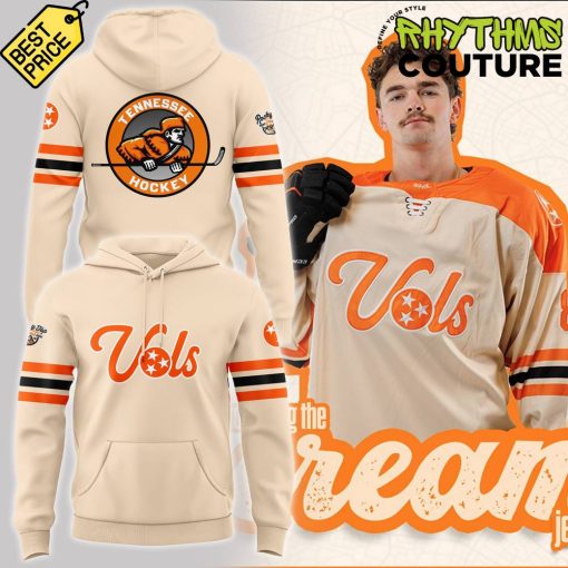 Tennessee Hockey Special Cream Hoodie