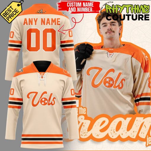 Tennessee Hockey Special Cream Jersey