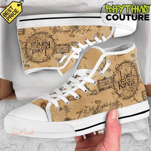 The Lord of The Rings High Top Canvas Shoes