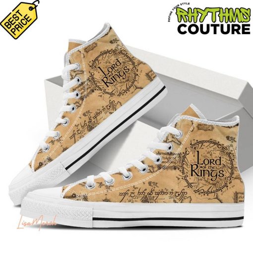 The Lord of The Rings High Top Canvas Shoes