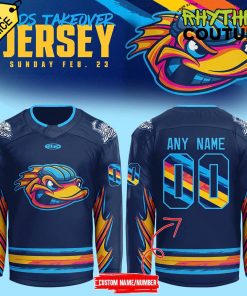 Toledo Walleye Kids Takeover Special Edition Hockey Jersey