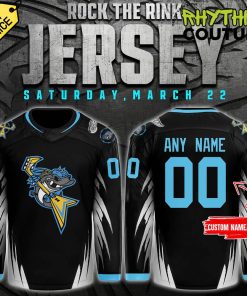 Toledo Walleye x 2025 Rock The Rink Night Limited Edition Hockey Jersey