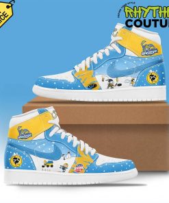 Toledo Walleye x Peanuts Night Limited Edition Air Jordan 1 Sneaker