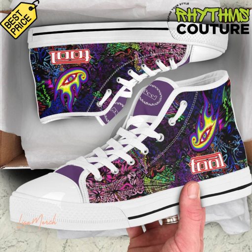 Tool Band Limited Edition High Top Canvas Shoes