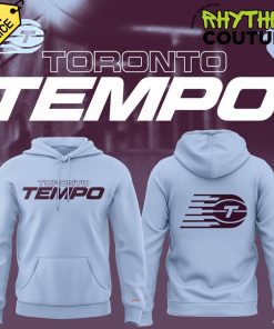 Toronto Tempo WNBA Light Blue Hoodie