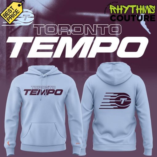 Toronto Tempo WNBA Light Blue Hoodie