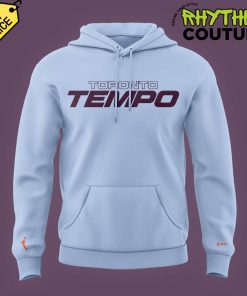 Toronto Tempo WNBA Light Blue Hoodie