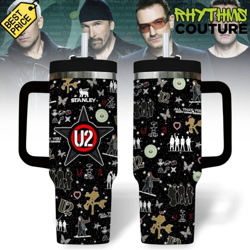 U2 Band Black Stanley Tumbler