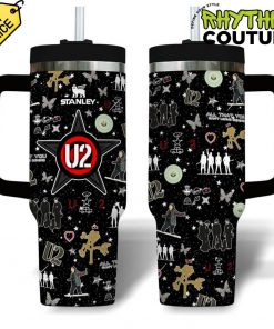 U2 Band Black Stanley Tumbler