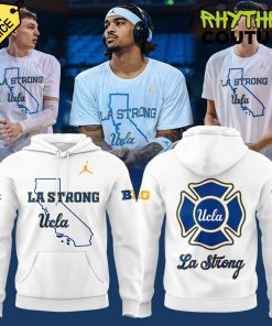 UCLA Bruins Basketball LA Strong Hoodie