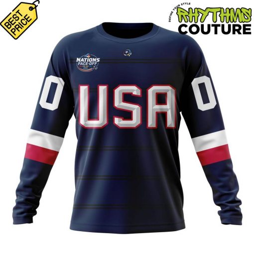 USA Hockey Home 4 Nations Face-Off 2025 Hoodie