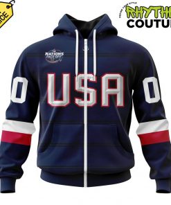 USA Hockey Home 4 Nations Face-Off 2025 Hoodie